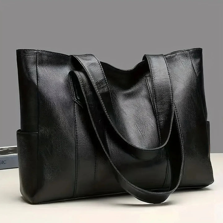 Edith Classic Leather Tote
